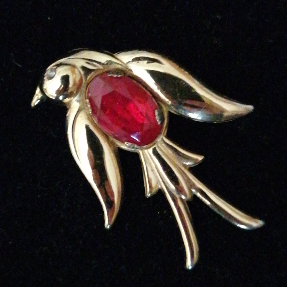 Coro Pegasus Bird Brooch